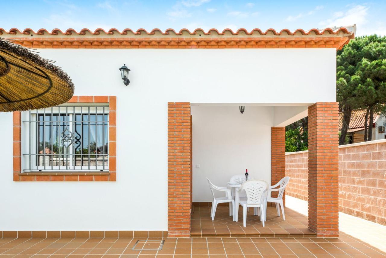 Casa Torre De Meca 1 Shared Pool Villa Los Canos De Meca Dış mekan fotoğraf