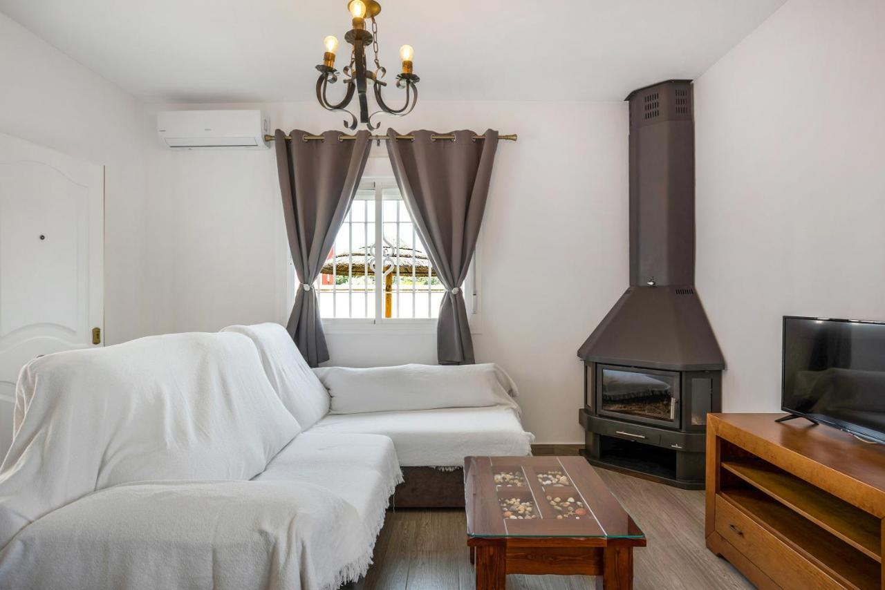 Casa Torre De Meca 1 Shared Pool Villa Los Canos De Meca Dış mekan fotoğraf