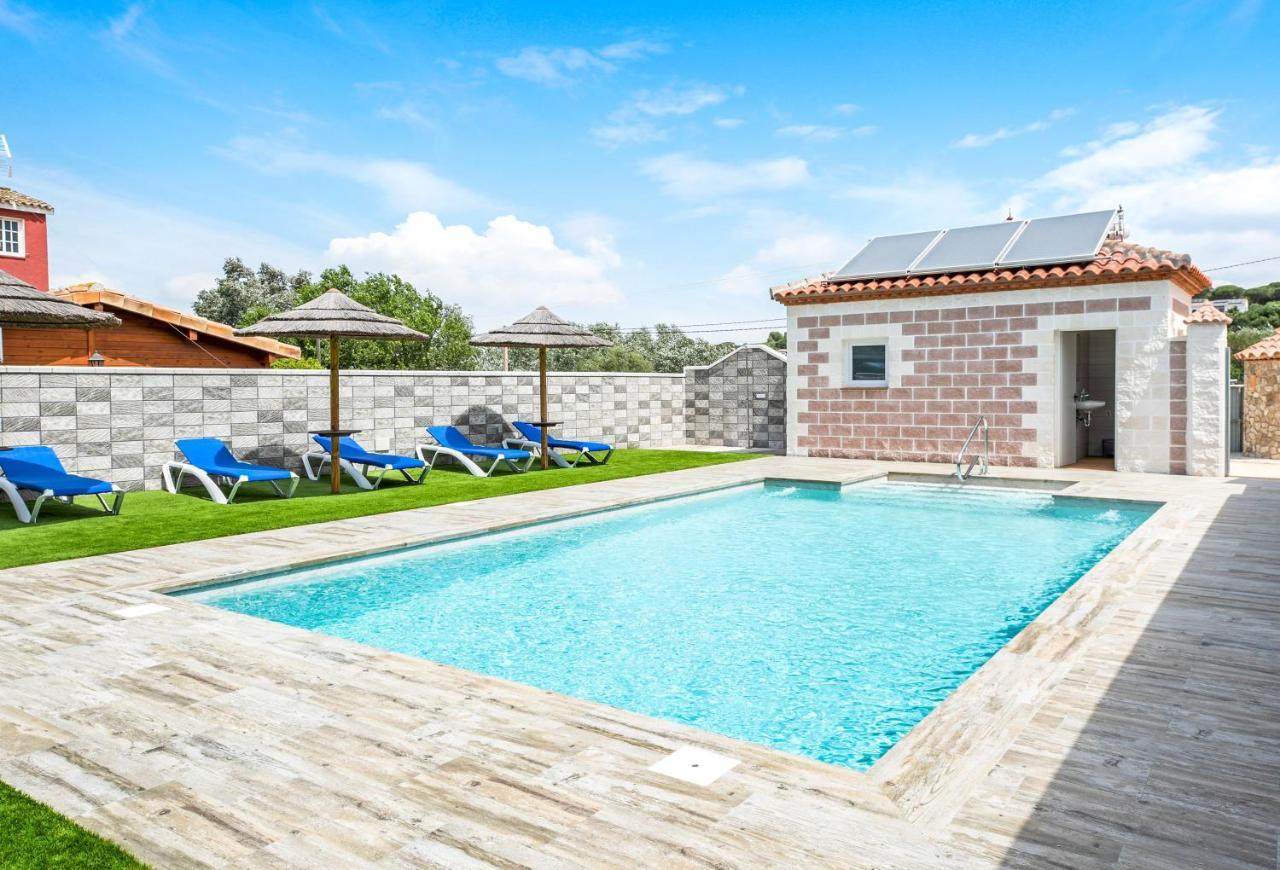 Casa Torre De Meca 1 Shared Pool Villa Los Canos De Meca Dış mekan fotoğraf