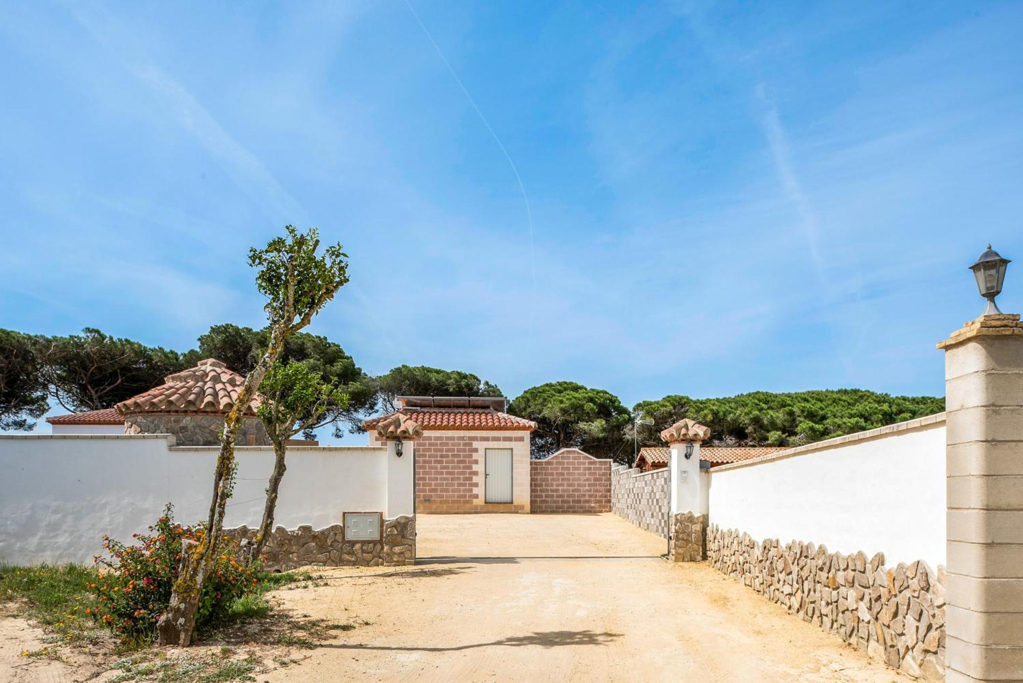 Casa Torre De Meca 1 Shared Pool Villa Los Canos De Meca Dış mekan fotoğraf